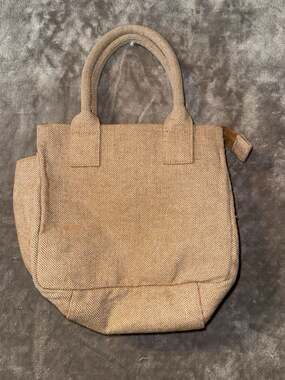 J.Crew Herringbone Pattern Tote Bag